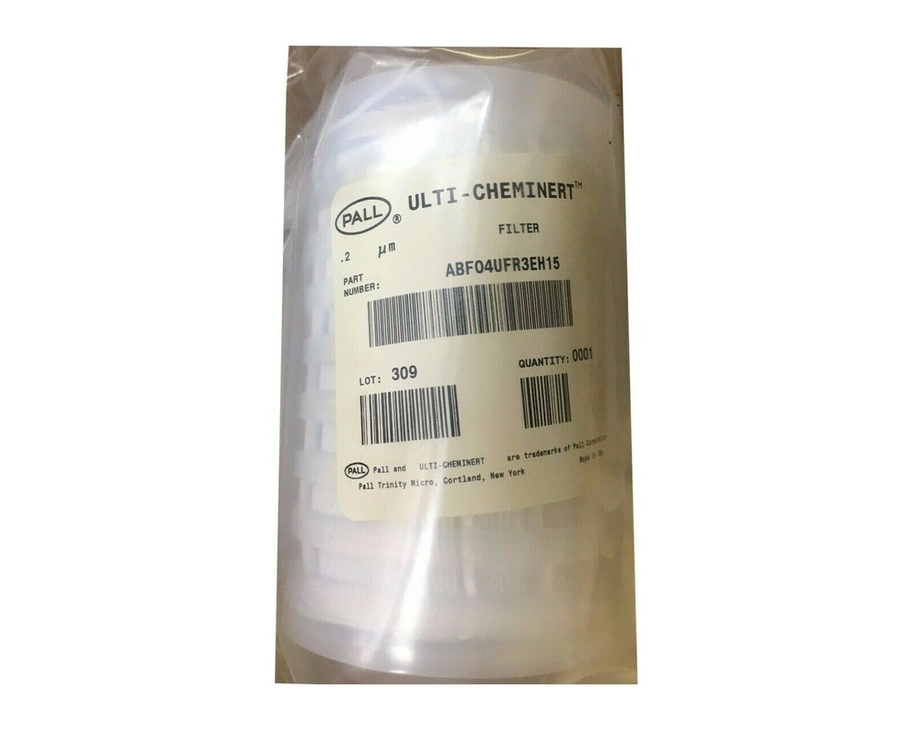 PALL SUPER-CHEMINERT FILTER ABF04UFR3EH15 .2um
