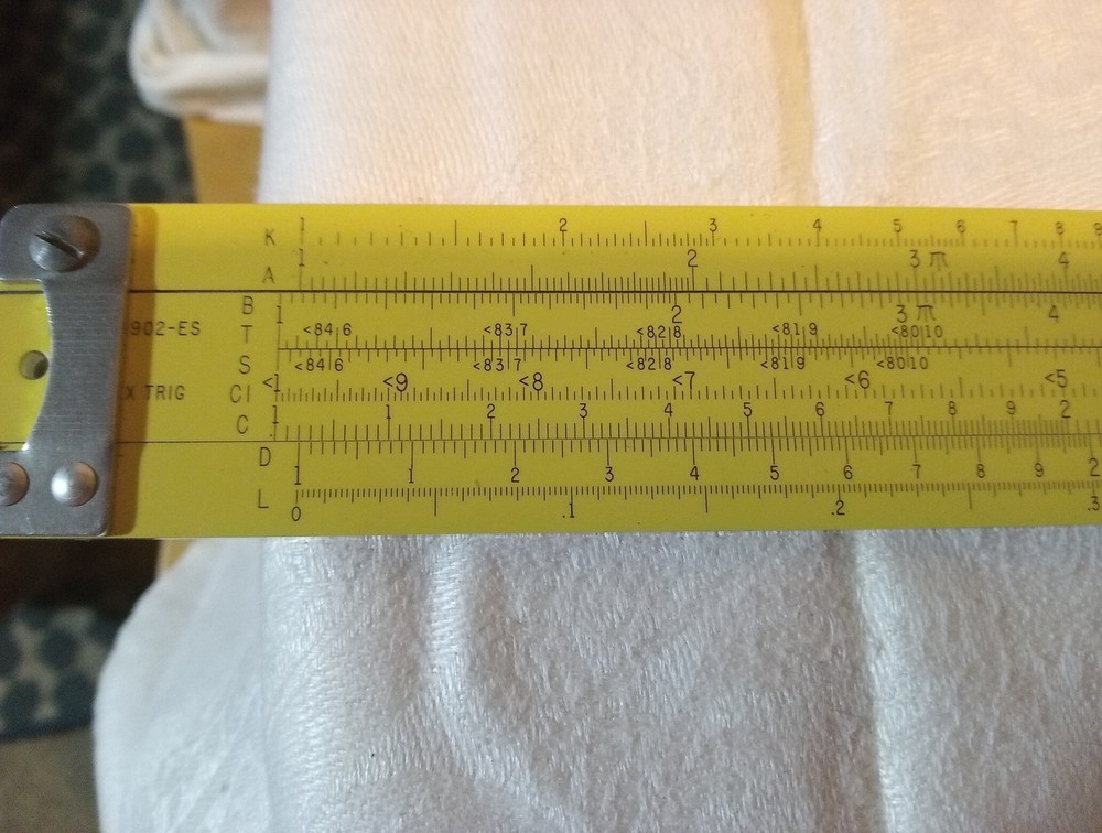 Vintage Pickett Slide Rule