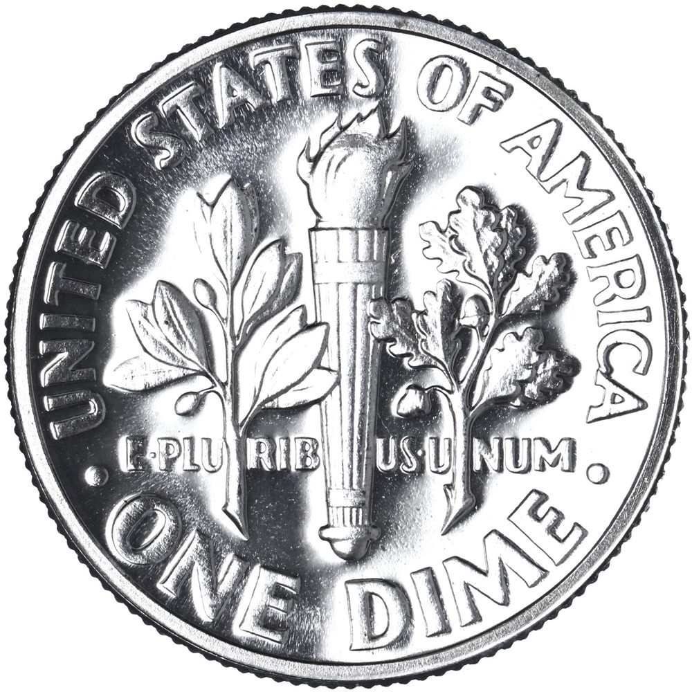 1961 (P) Roosevelt Dime Gem Proof 90% Silver