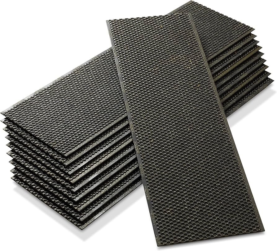 Hexagonal Beehive Foundation Sheets - 42.5x21.3cm, 12 units included