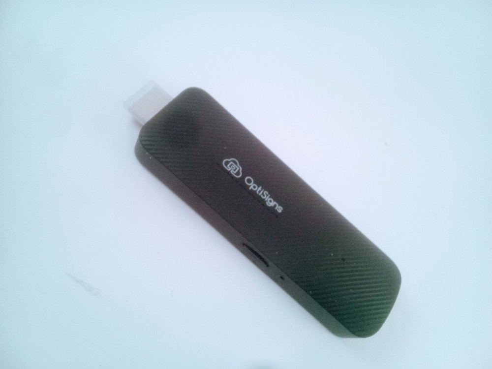 OptiSigns OptiStick Digital Signage Player - Android-Based 4K UHD HDMI Stick