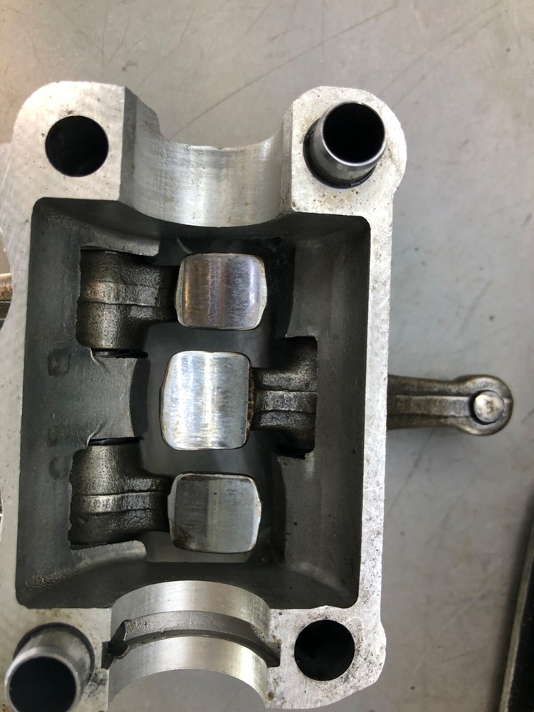 1986 Honda VT500 VT 500 front engine cylinder head. GOOD!