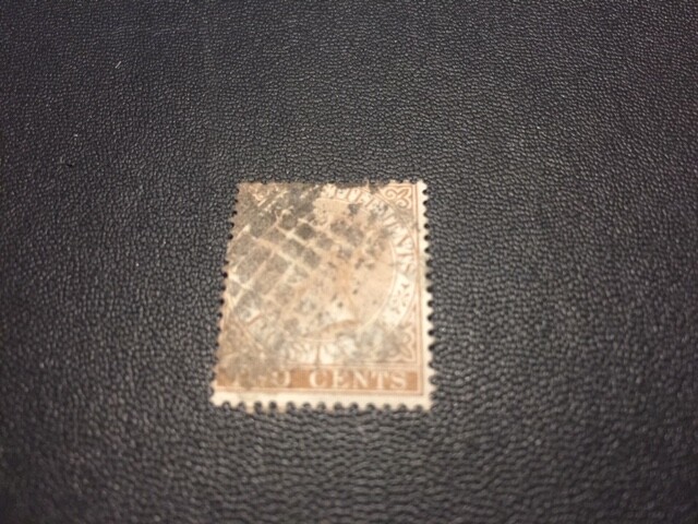 Malaya States Straits Settlements 10 used