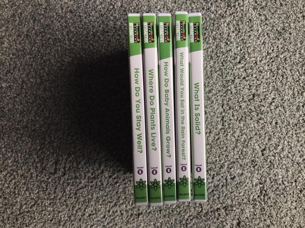 Newmark Interactive Whiteboard Resources Science Vol. 2 5 CD-ROM Set VG Cond