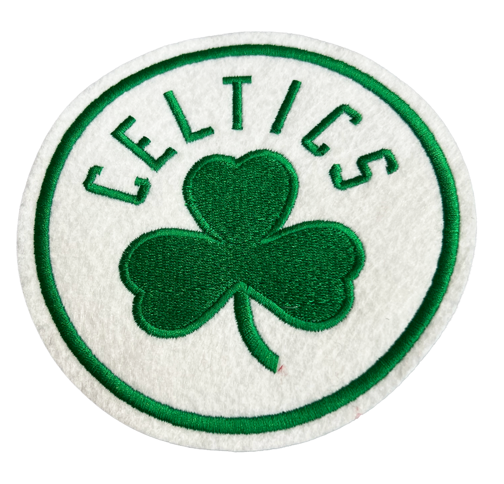 Boston Celtics Embroidered Iron-On Logo Patch