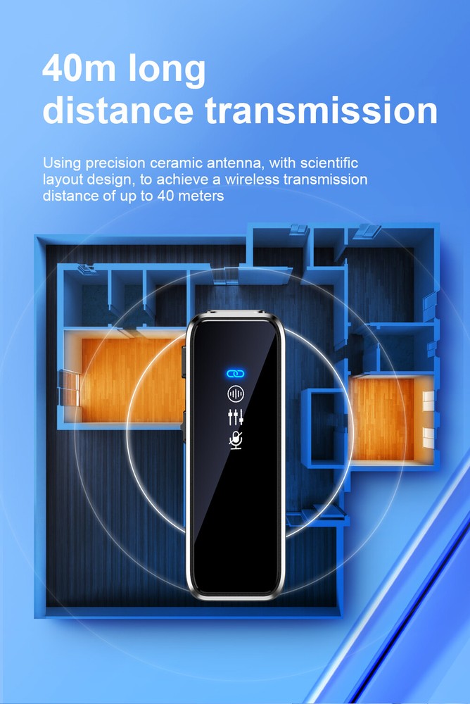 Wireless Lapel Microphone With Charging Box For Android Iphone IOS Mobile Phone