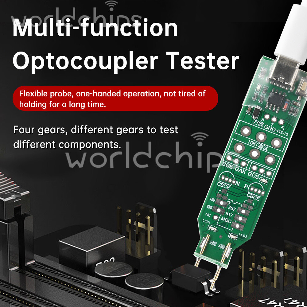 Multi-functional Light-emitting Electronic Tester Triode MOS IGBT Repair Tester