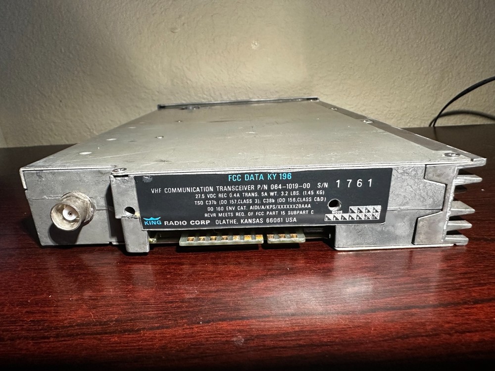King KY 196 not working sold as is