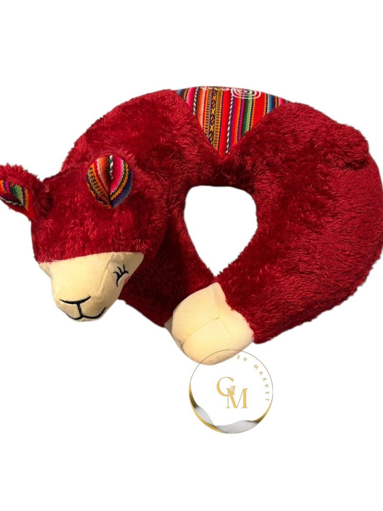 Handmade travel pillow from Peru