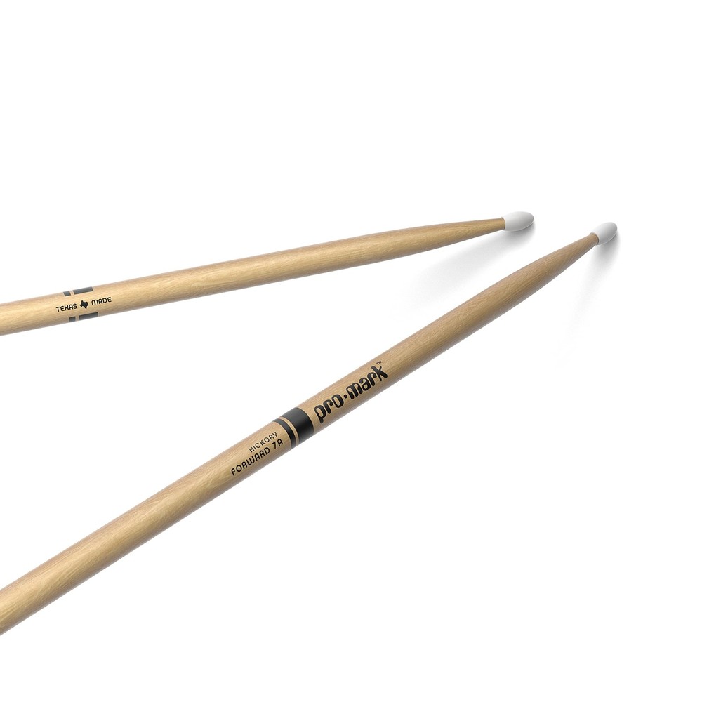 Classic Forward 7A Hickory Drumsticks Oval Nylon Tip One Pair