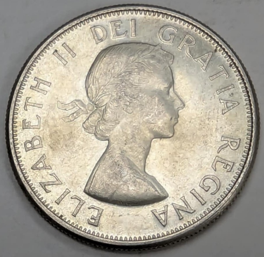1964 Canada Half Dollar Silver Coin