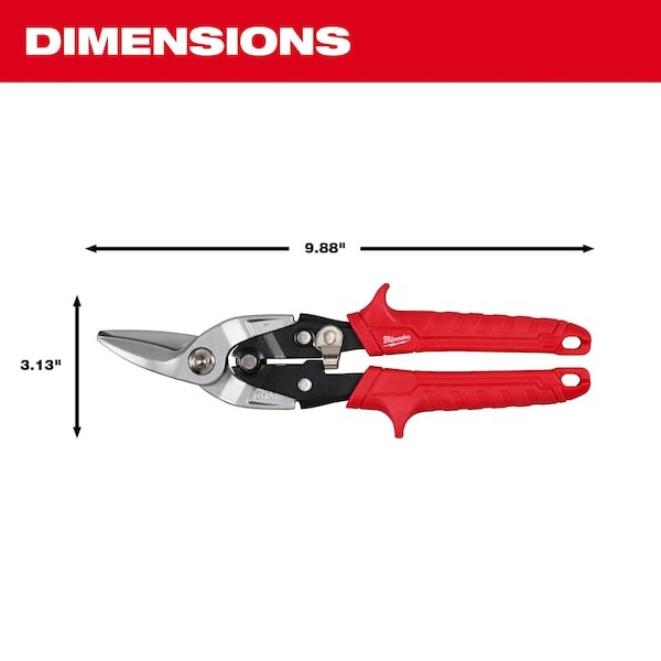 Milwaukee Tool 48-22-4540 Left Cutting Aviation Snips