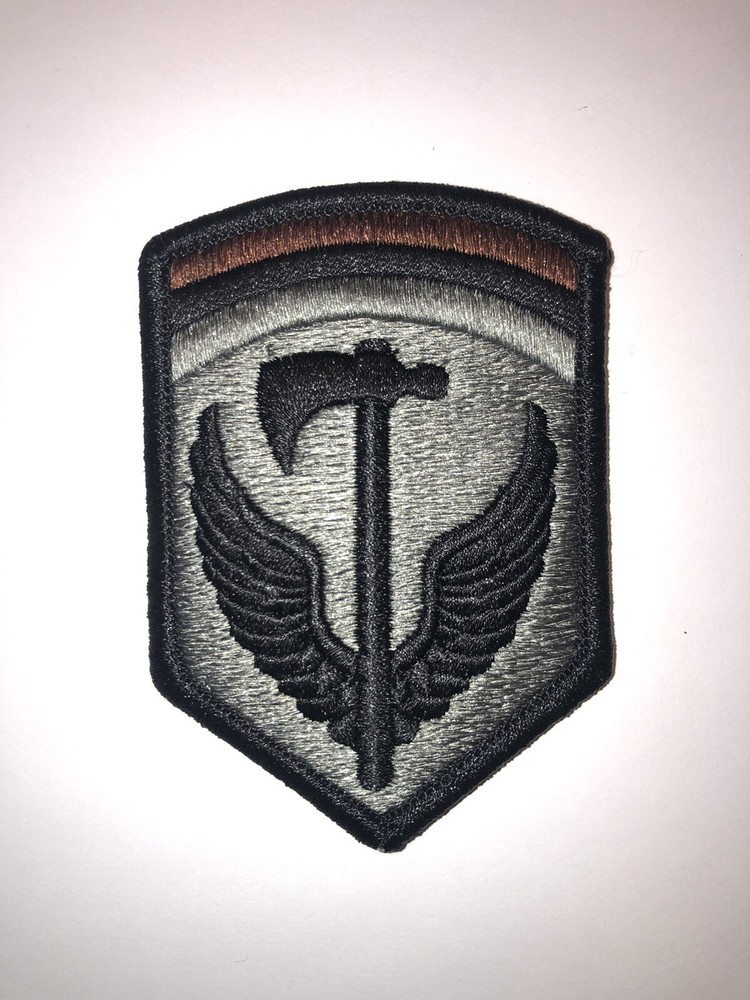 42nd Support Group U.S. Army Shoulder Patch ACU With Hook & Loop Back