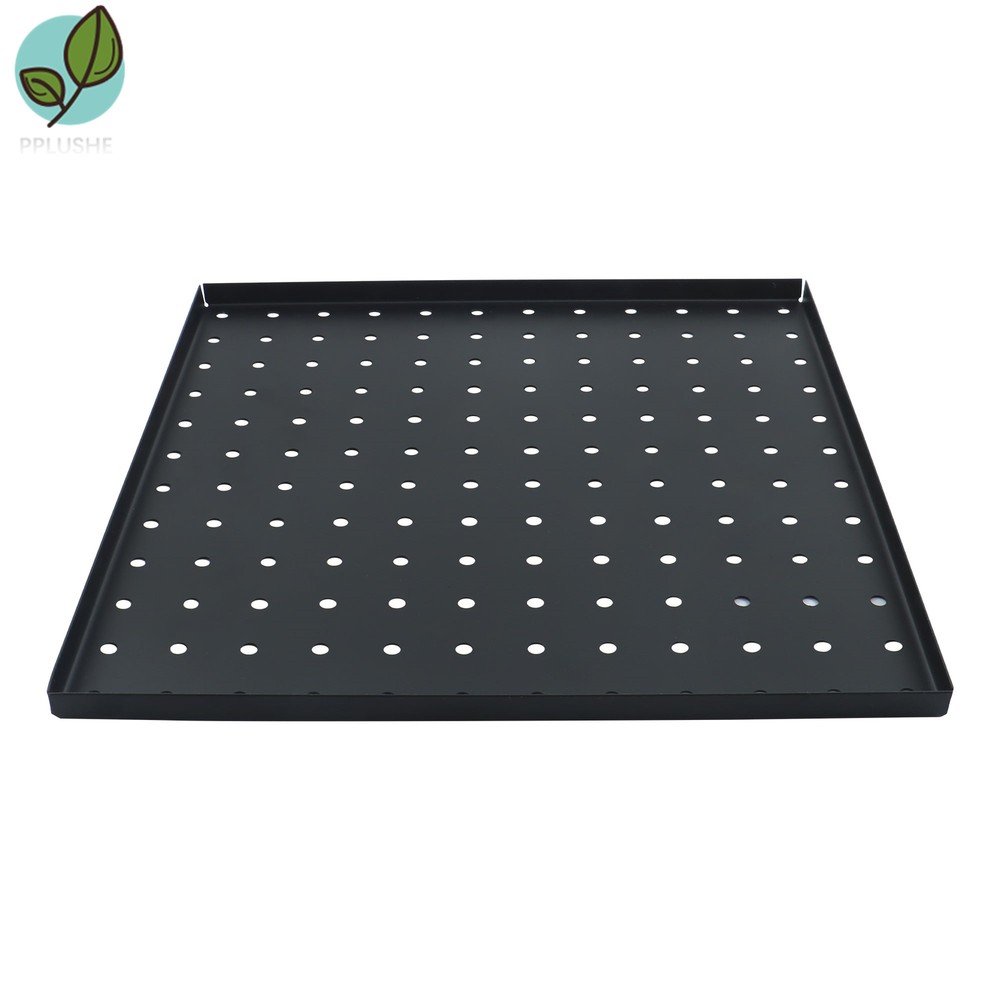 4Pcs Heavy Duty Metal Pegboard Panel Wall Organizer Panel Storage Hanger 12"×12"