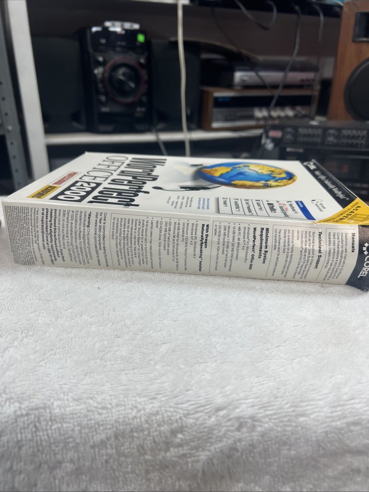 Word Perfect Office 2000 Professional Academic WordPerfect 2000 Open Box