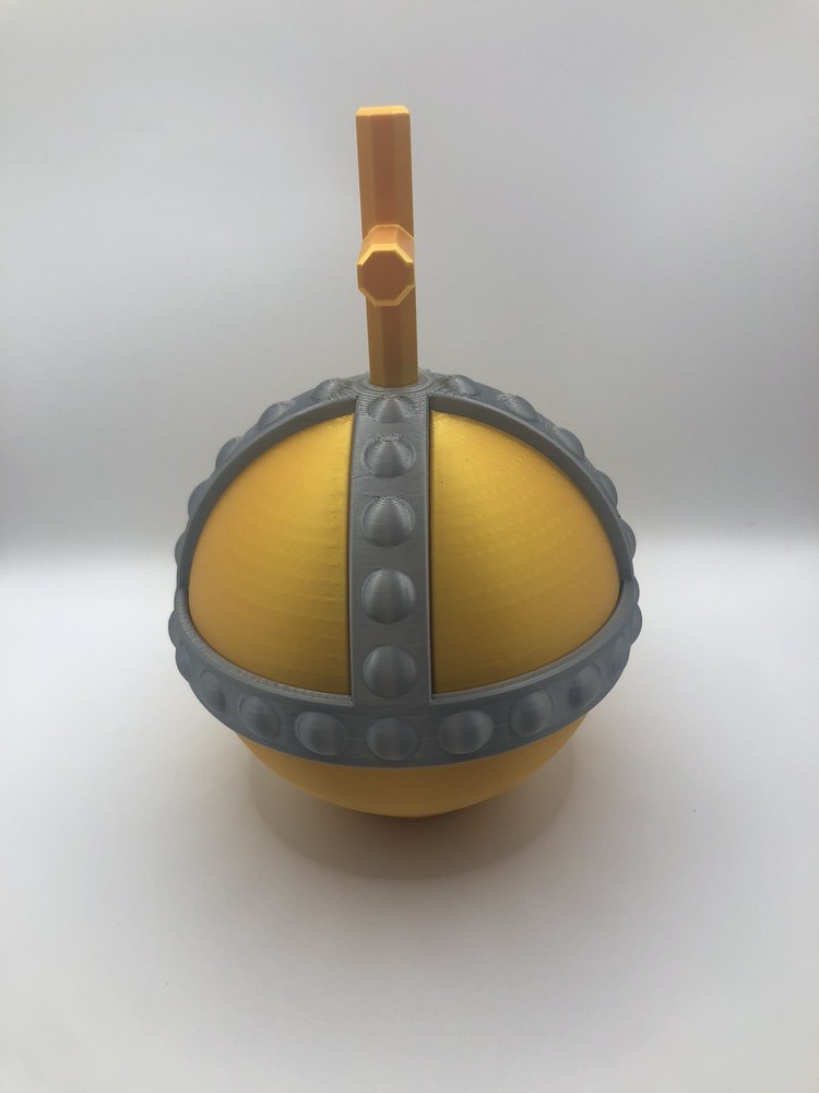 Holy Hand Grenade Replica Prop Monty Python - Worms - 3D printed
