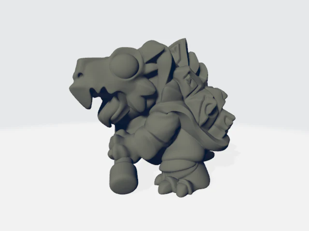 Capsule Chibi - Snapping Tortle W/Nagi