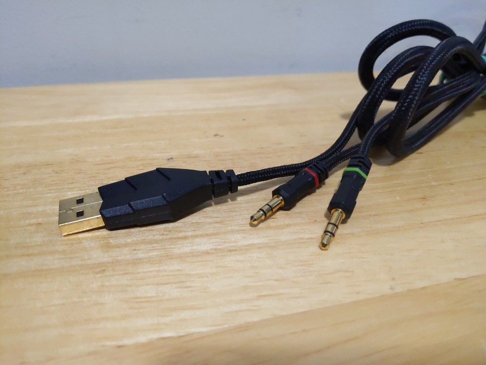 OEM Asus Strix Pro USB Audio Volume Control Box Pod Hub Tested & Working