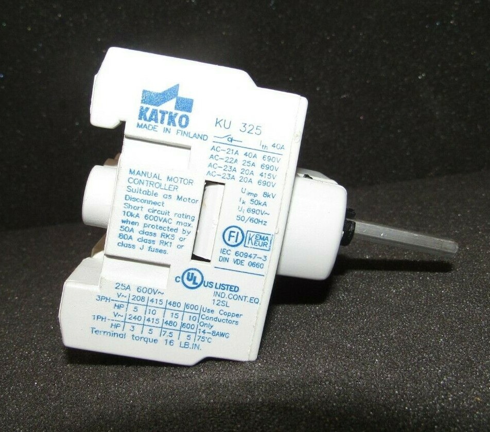 KATKO KU 325 DIN-Rail Mounting Rotary Switch