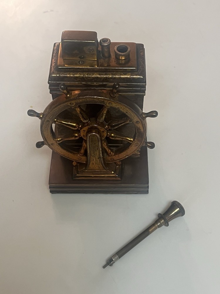 Ronson extremely rare Nautical Touch-Tip Lighter 1938