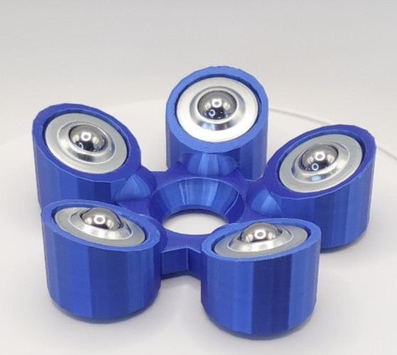 Bowling Ball Spinner Cup - Silky Blue