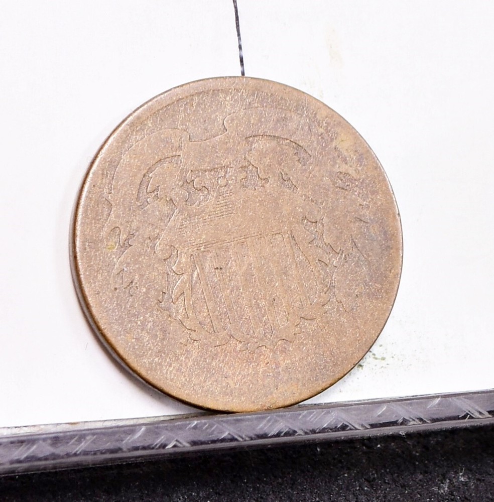 1865 Two Cent Piece - AG (#57183-L)