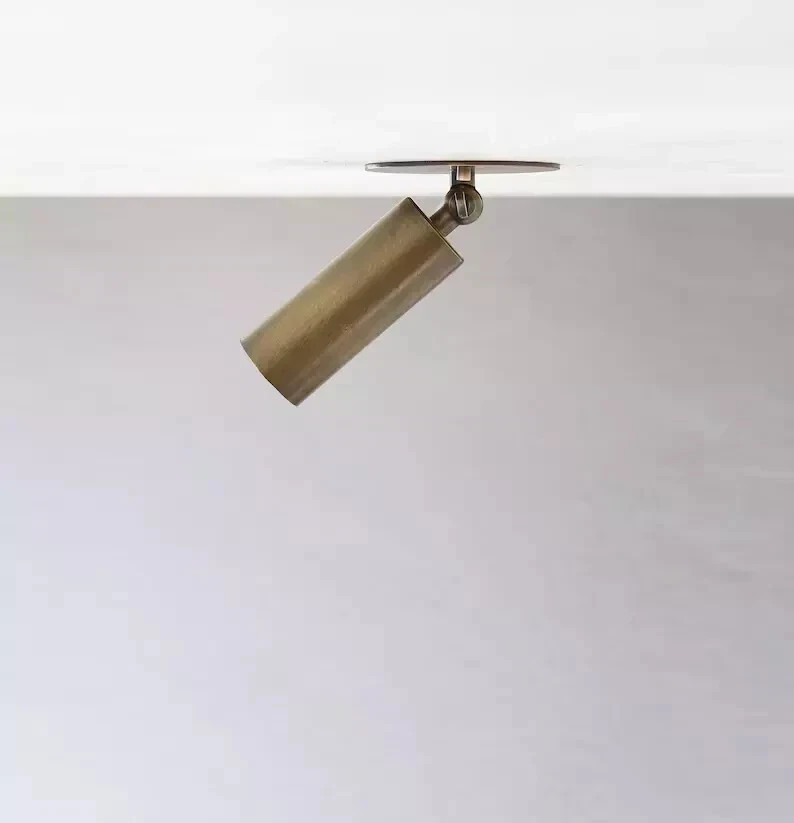 Spotlight, Ceiling spot light, Modern light, Brass Spot Light, adjustable light