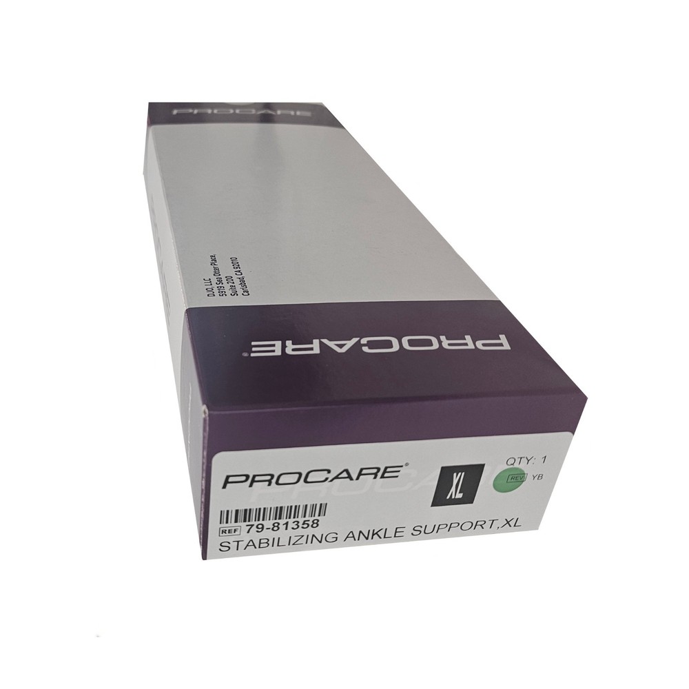 *1-Pack* Procare Stabilizing Ankle Support Hook & Loop Closure X-Large 79-81358