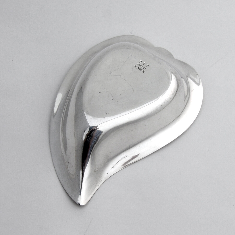 Leaf Form Bowl Kirk Son Sterling Silver
