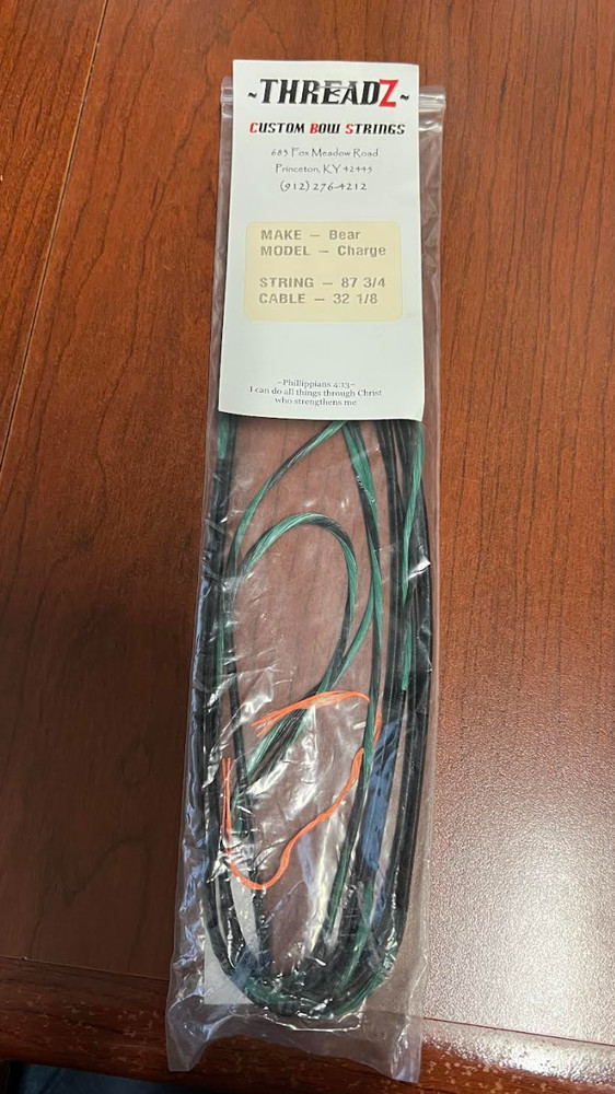 Threadz Bear charger string