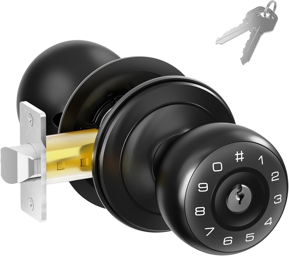 ARPHA Smart Door Lock Knob Auto Keyless Entry AntiPeeping Password Handle
