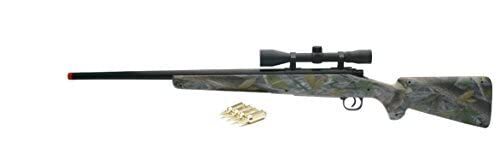 Real Camo Single Barrel with Scope, Green