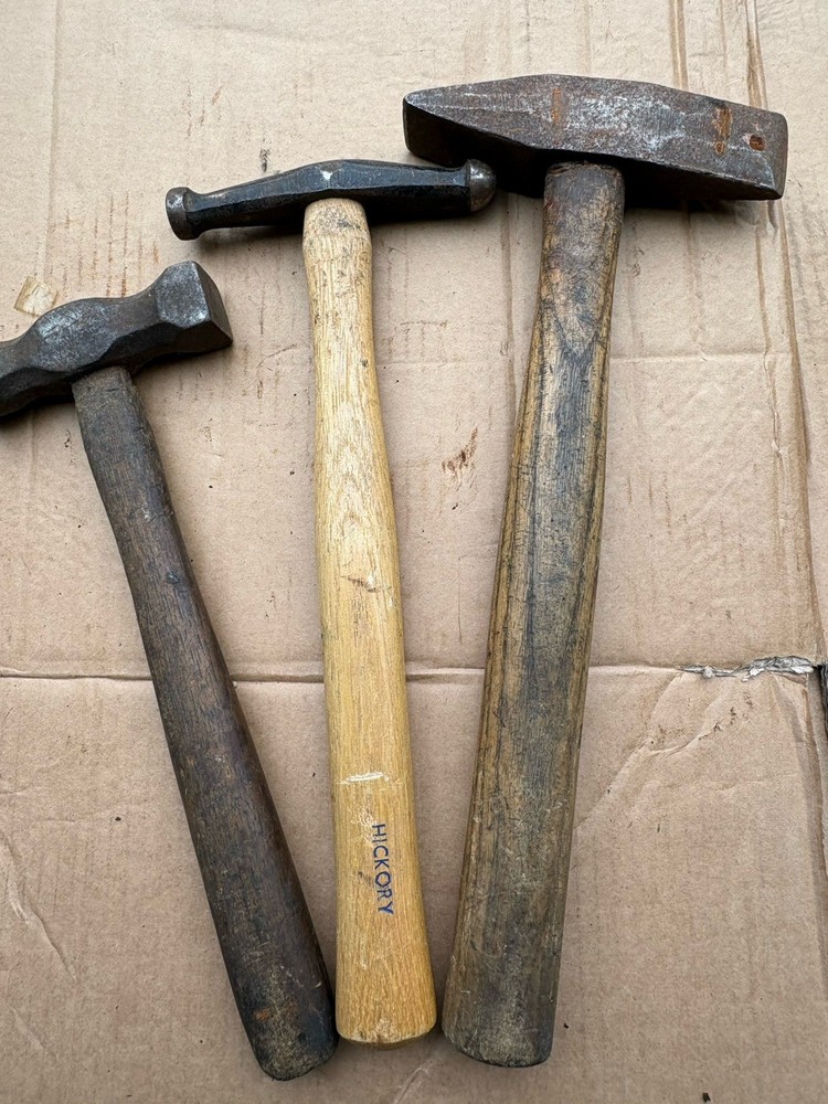 vintage panel beating hammers