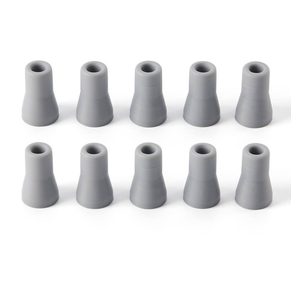 10pcs Dental Saliva Ejector Weak Suction Rubber Snap Tip Adapter Replacement