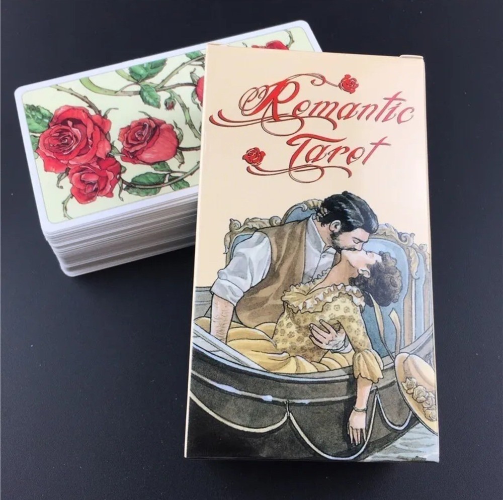 Romantic Tarot Deck 78 Cards Oracle English Version Divination