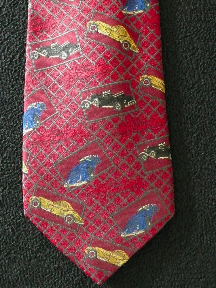 2000 Talbott 50th Pebble Beach Concours AUBURN STUTZ Harrah BUGATTI Tie