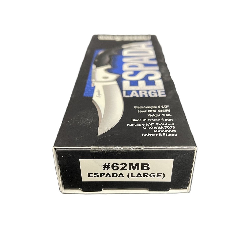 Cold Steel Espada-Large Knife # CS62MB
