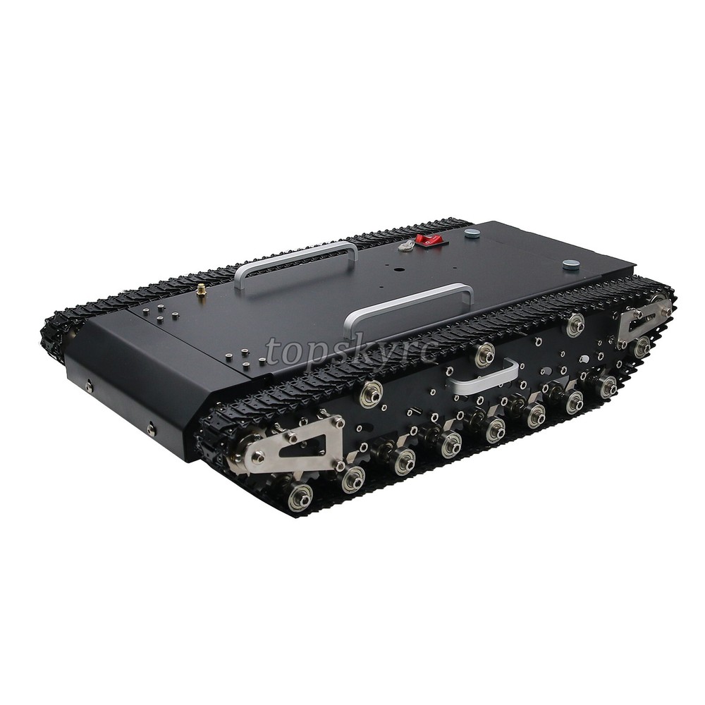 WT-500S Tank Chassis Robot Chassis Remote Control Smart Car with Control System