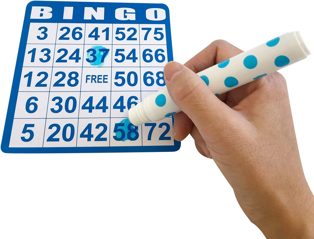 Bingo Daubers 6 Pack in Mixed Colors