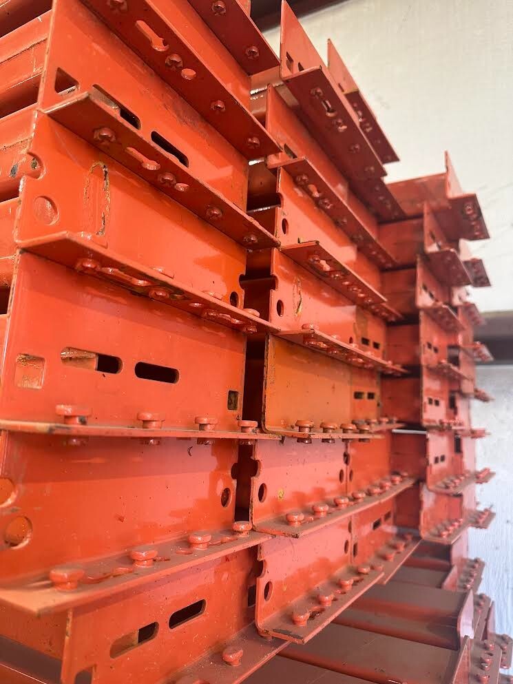 144"x6" Teardrop Pallet Racking Beams