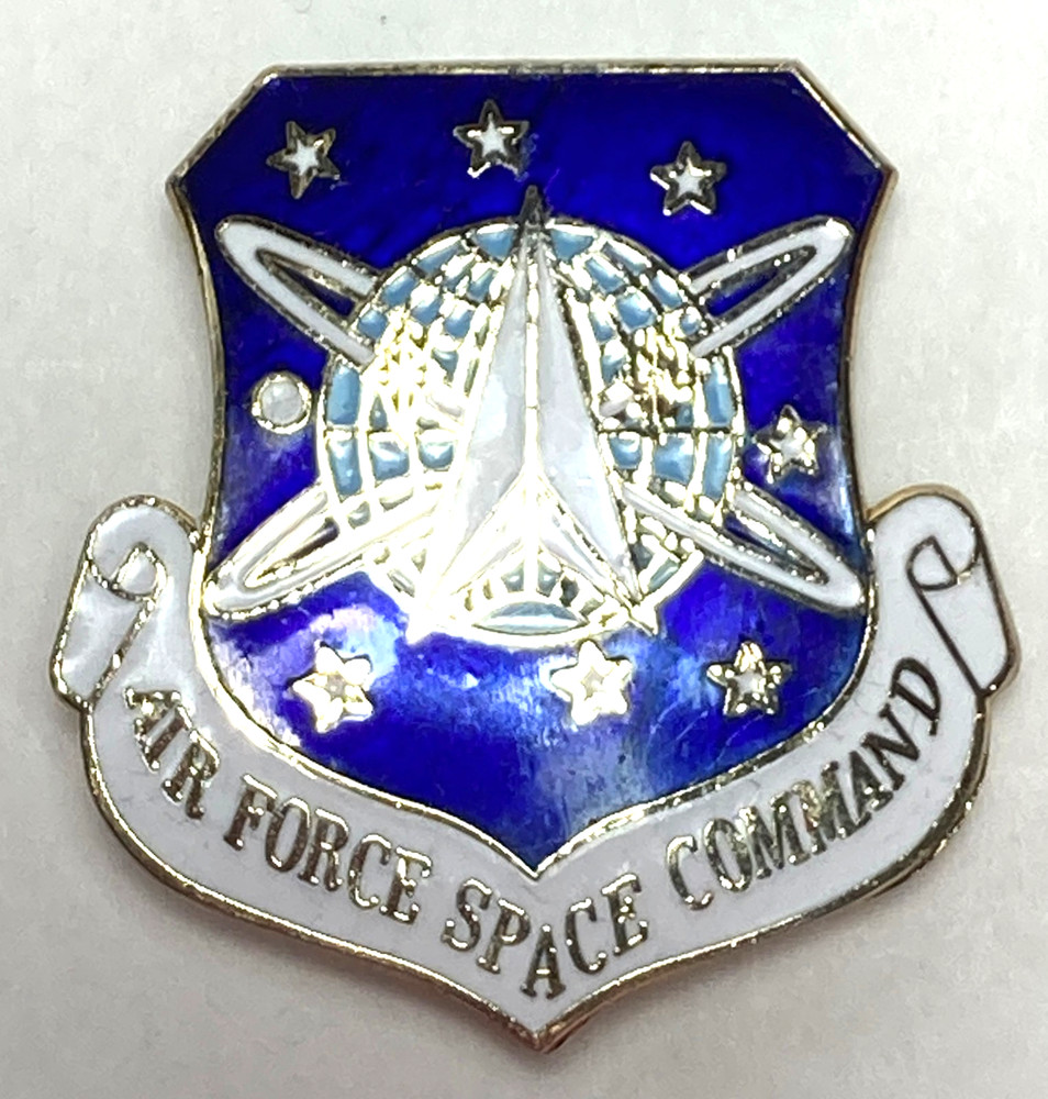 USAF Space Command Screw Back Insignia/ Pin