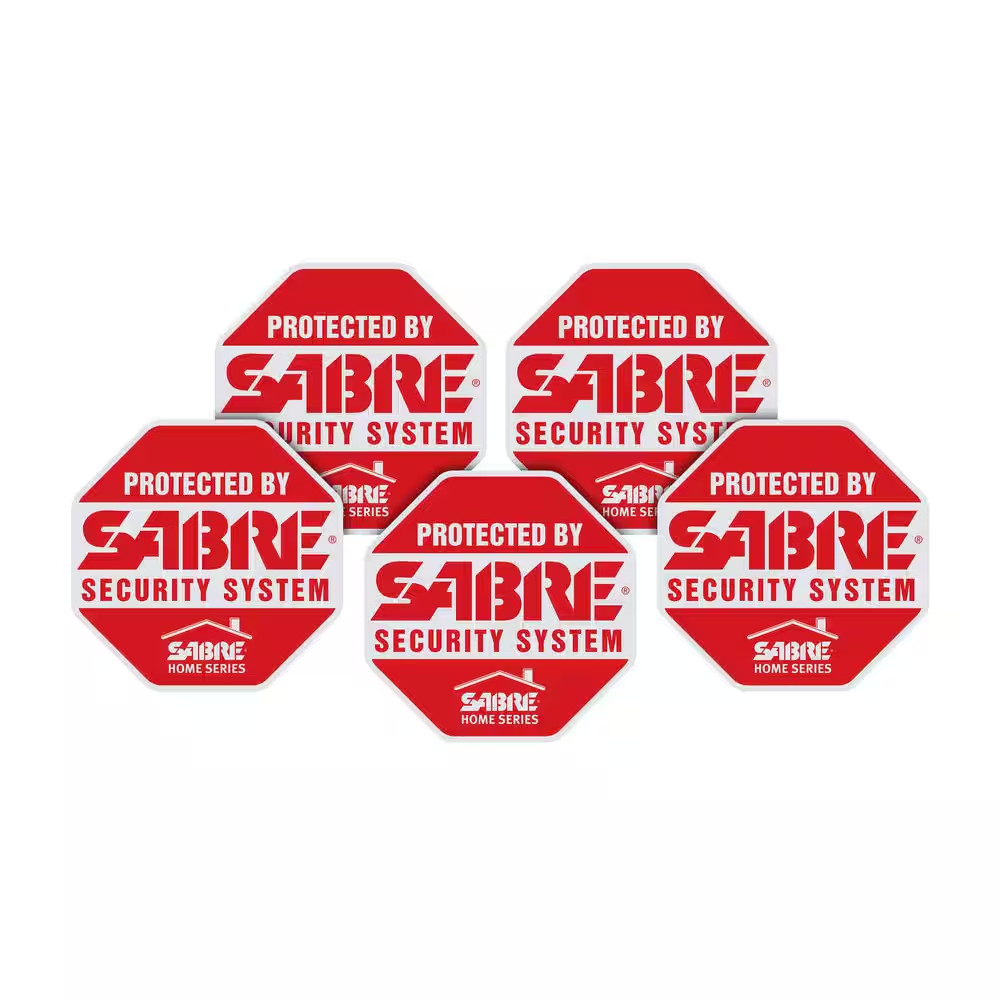Security Decals (5-Pack)