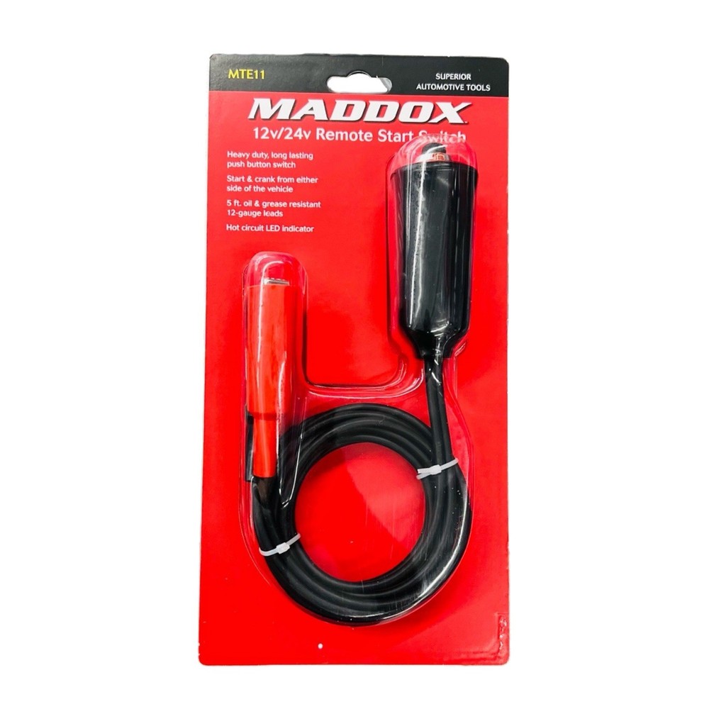 MADDOX 12/24V Remote Starter Switch