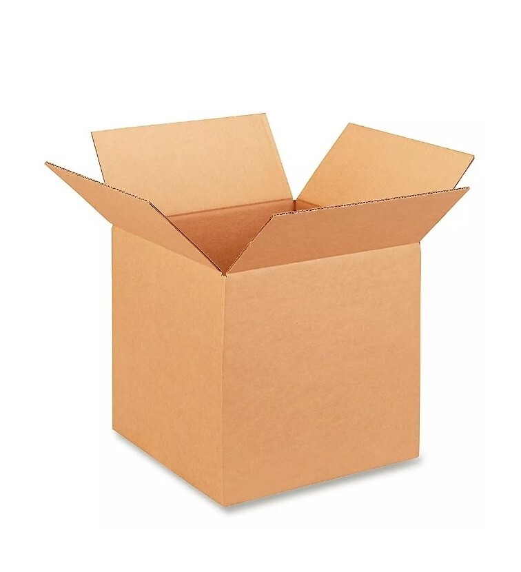 5x5x5 Shipping Boxes 5 Pack Cube U-Line Corrugated Boxes 200LB. TEST