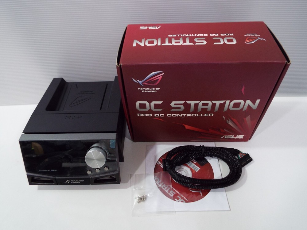 ASUS ROG OC Station Overclocking hardware monitoring controller panel device BOX