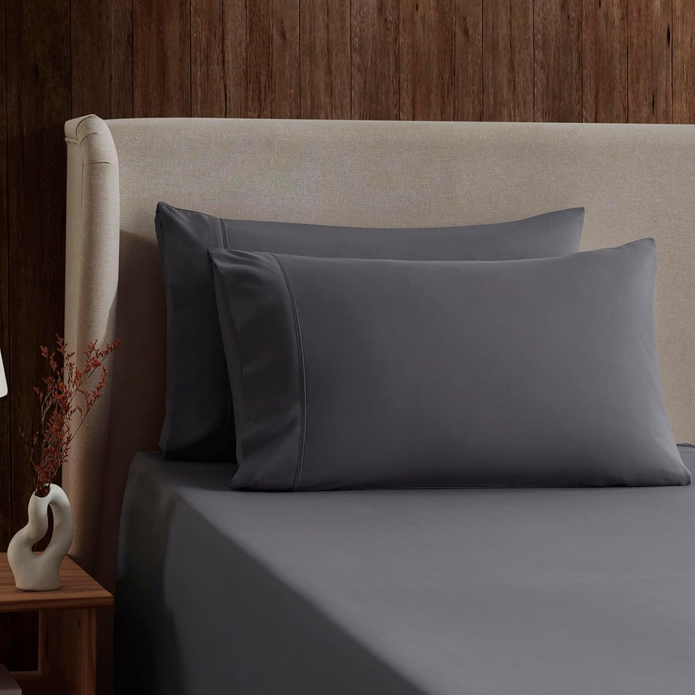 Queen Sheet Set - Luxury 1800 Ultra-Soft Microfiber Bed Sheets - Double Brushed