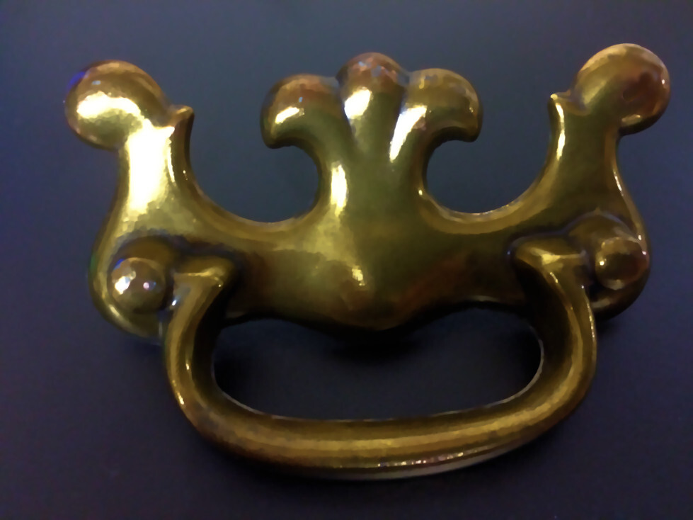 (12 Pack) 3" Single Post Bail Pull Antiqued Brass