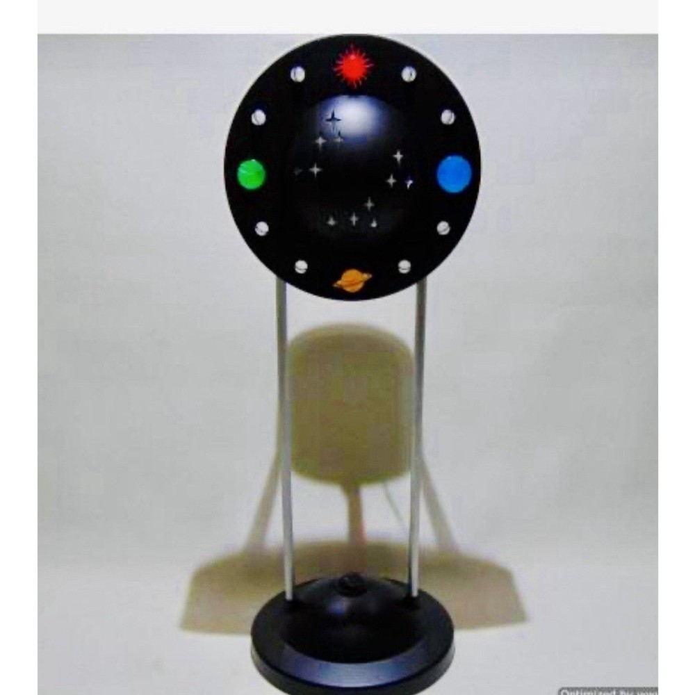 Vintage Time Image Shadow Clock Universe Space Age New In Box