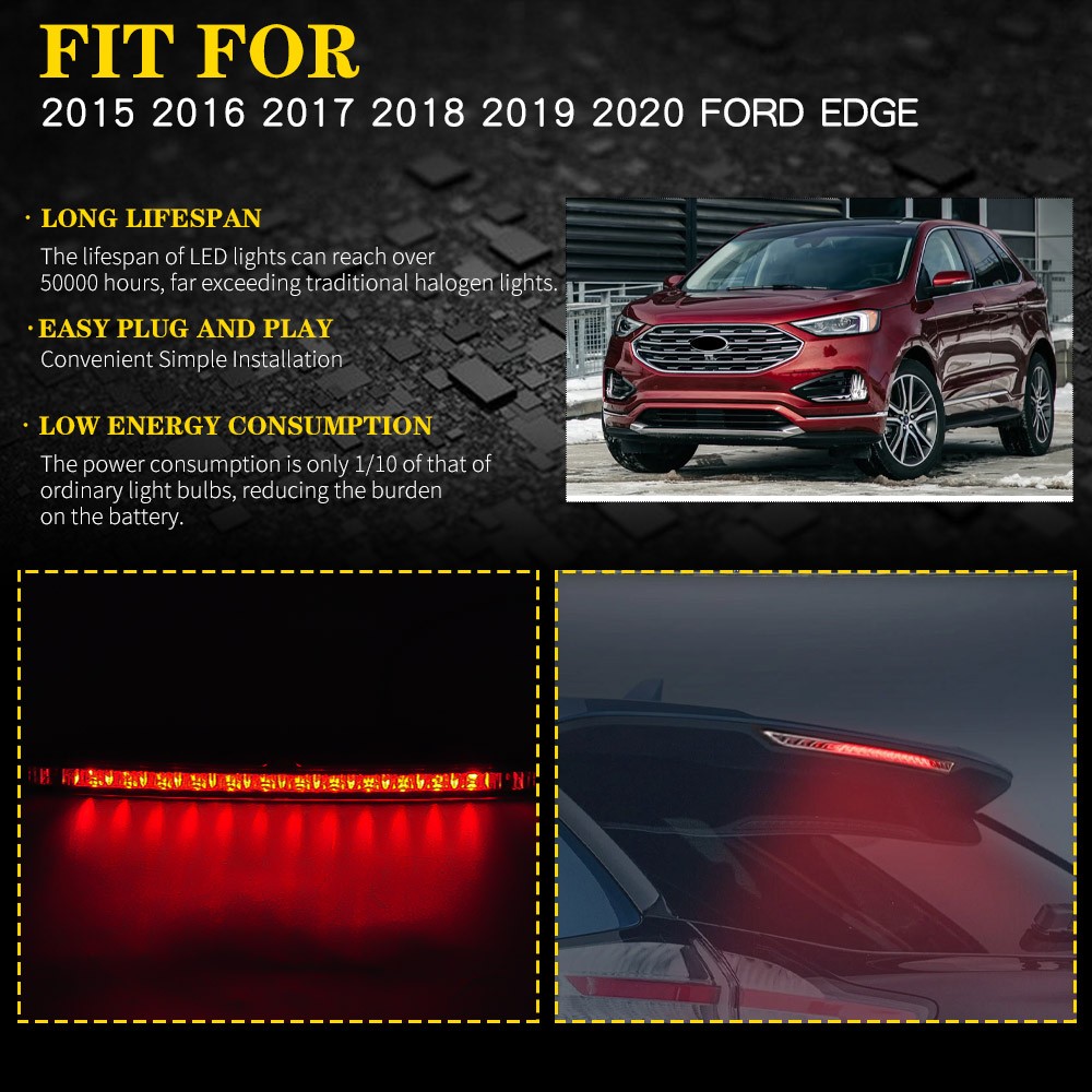 For Ford Edge 2015 2016 2017-2020 923-133 High Third Mount Light 3rd Brake LED