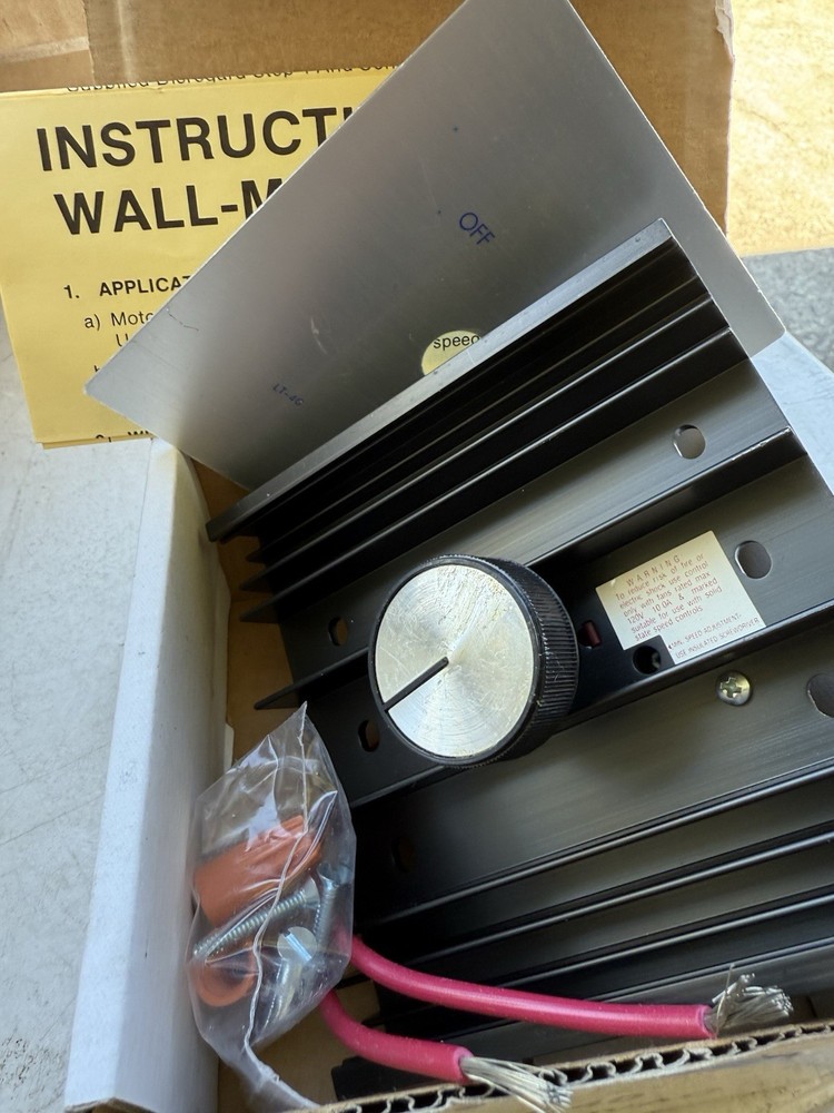 Dayton 5C204 Speed Control